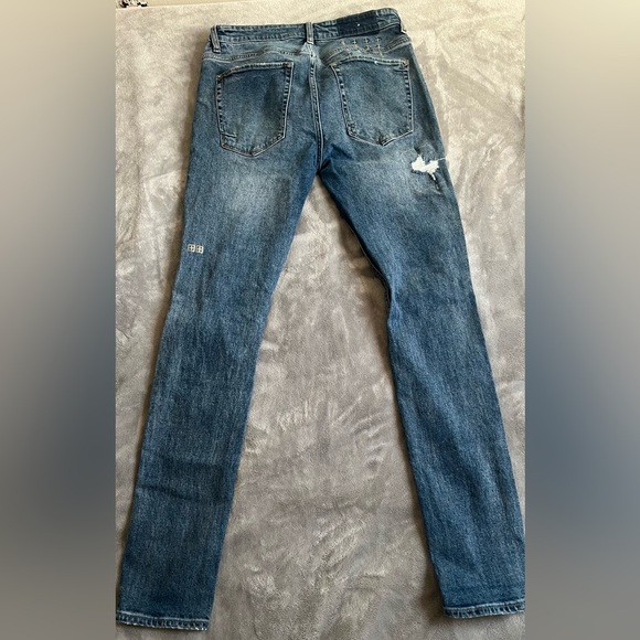 Men’s Ksubi distressed denim jeans SIZE 32 - Picture 3 of 9